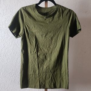 Olive Green Short Sleeve Tee NWOT
